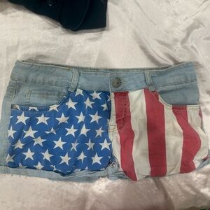 Mini Skirt American Flag
